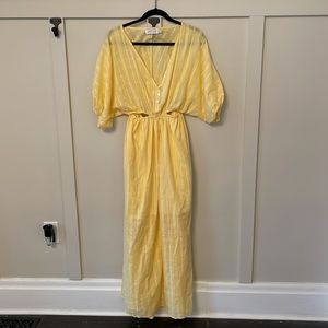 Petal & Pup Midi Cut Out Dress